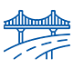 Construcción de infraestructura de transporte