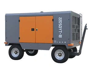 Compresor de tornillo eléctrico portátil