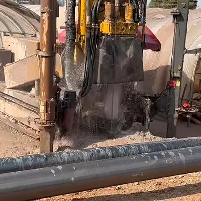 Perforación de pozos de agua